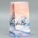 Package without handles "Happy New Year", village 10 x 19.5 x 7 cm, new year
