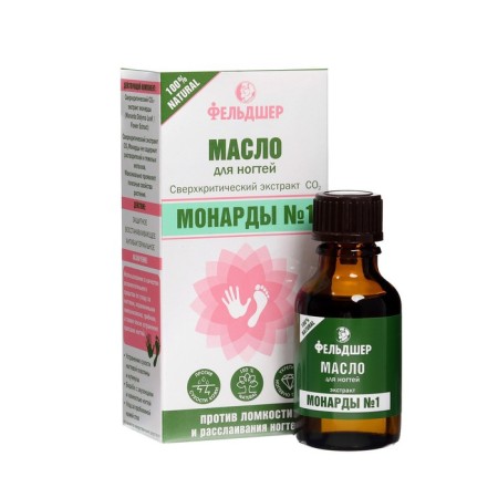 Nail oil "Feldsher" Extract Monarda No. 1, 25 ml