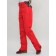 Ski -loving trousers, size 46, red color