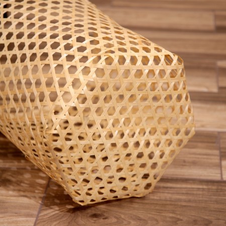 Wicker basket, from bamboo 35x35x45 cm-7