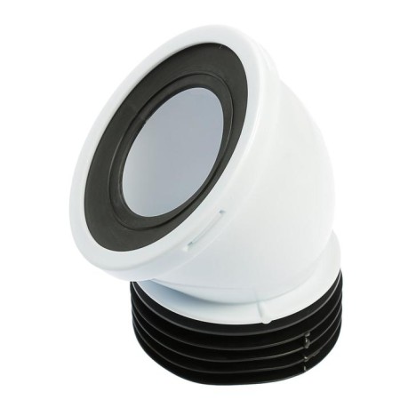 Fan pipe for the toilet "Ani Plast" W4228, 110 mm x 45 °, short