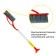 Snow brush with a scraper Climart Ca-WB-03, 75 cm