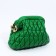 Clamp bag on the farmar, green color