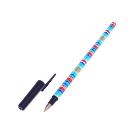 Ballic handle Calligrata, 0.5 mm, blue rod, with a pattern, mix-5