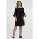 Female dress, size 54, black color