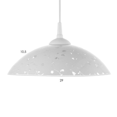 Bayerlux suspension of Bayerlux "Flora" E27 60W 30 cm.-3