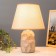 Briana table lamp E14 40w beige 22.5x22.5x35 cm Risalux