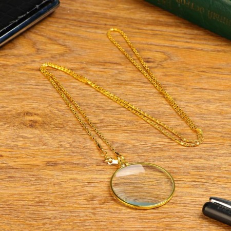 Lupa-suspension "Golden" 5x, d = 42mm