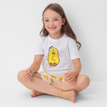 Pajama nursery (T-shirt and shorts) KAFTAN DUCK, RR 36 (134-140)-5