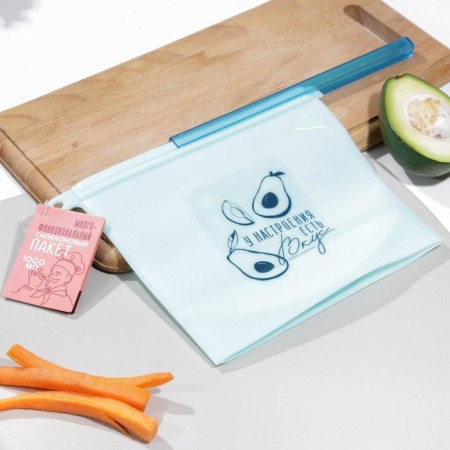 Silicone package-container “The mood has a taste”, 1000 ml-6