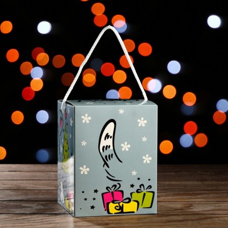 Gift box Cube "Kitten", 12 x 12 x 15.5 cm-2