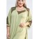 Female suit, size 56, green color