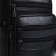 Male bag on lightning, long belt, black color