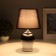 Table lamp "Daxia" 1x40W E14 black/white 19.5x19.5x35cm