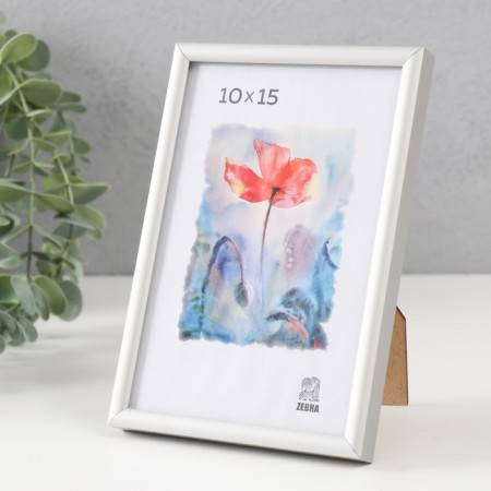 Photo frame aluminum, 10x15 cm-1