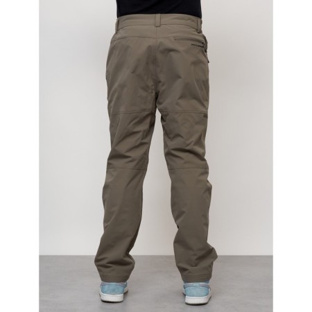 Sports male winter, size 56, brown color-7