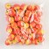 Decor "Apples" pink, set 50 pcs., Size: 3.5 × 3 cm