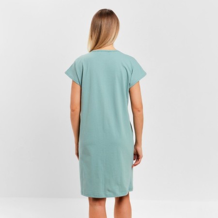 Homemade Women Wake Up dress, mint color, size 56-9