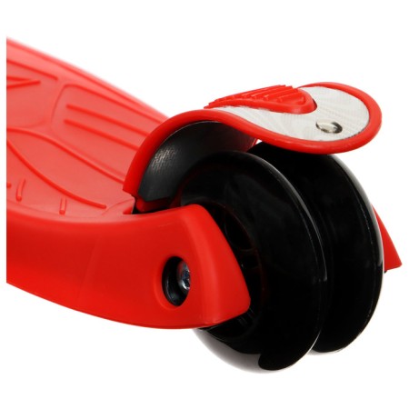 Folding Graffiti Baby, Light wheels PU 120/70 mm, ABEC 7, Red color-4