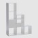 Rabbage No. 4 Dice Cube 4 sections, 360x320x1395, white