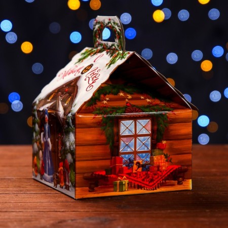 Gift box "Forest Tale" 12 x 12 x 16.8 cm-2