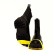 Ice toes on the toe, 5 spikes, universal, yellow