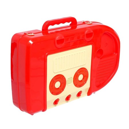 Game module Kitchen "Seville" in a suitcase, with accessories, light and sound effects, height 65.5 cm-5