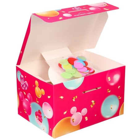 Gift box-boom, folding, 20x15x12.5 cm, Minnie Mouse-8