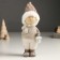 Souvenir Polystone "Baby/Baby in a knitted outfit, with a toe/flashlight" MIX 5x7.5x22 cm