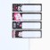 A set of stickers, 4 pcs, 20 liters "Cute stickers"