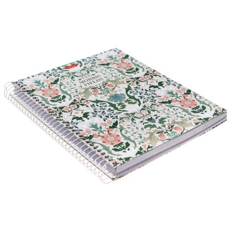 120 sheets college, in a cage on a crest, Morris, solid cover, offset block-1