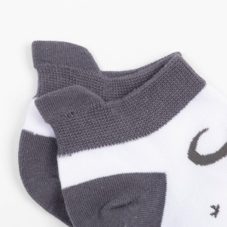 Women's socks minku "abstraction", gray color, size 36-41 (23-27 cm)-1