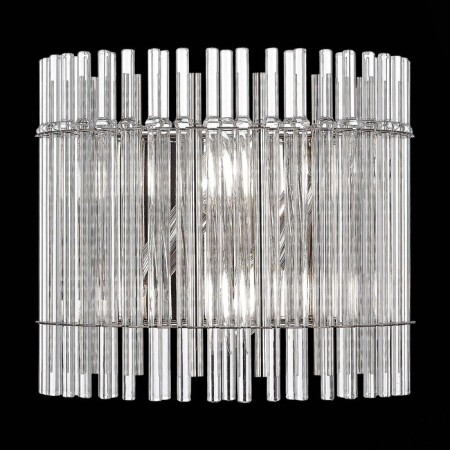 Sconces st. SL1656.101.02. Epica. 2x40 watts, E14, 24.5x22 cm, Nickel color-1