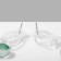 Earrings Plastic "Dog" from a balloon, the color is green-violet