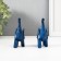 Souvenir Polystone "Blue Elephant" set 2 pcs 3x8x8.5 cm