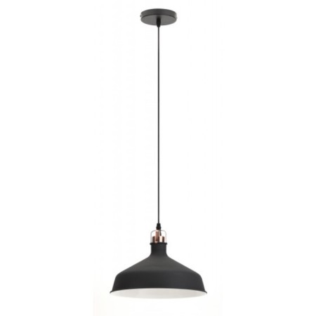 Suspended PL2 BK/RC Metal, E27, Max 60W-5
