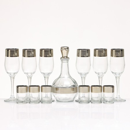 Minibar "Loft" 13 items: glasses 200 ml + Countess 500 ml + stack 60 ml-3