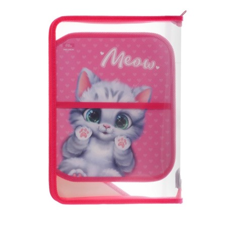 Labor folder A4, 325 x 230 x 25 mm, lightning around, folding bar, plastic, PTR-1, calligrata "cat"-2