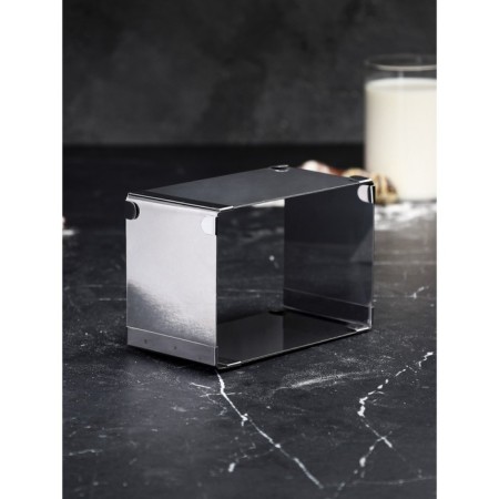 Baking form with “rectangular” size adjustment, h -8.5 cm, 10x15 - 18x28 cm