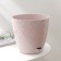 Pot for flowers with basal watering "Rumba", 3 l, pink color