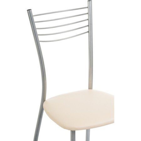 GOKI Metal Metal Metal Carcass/Ecokozha, Gray/Beige 40x53x89 cm-4