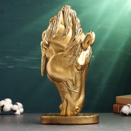 Figure "Horse Bended the head" 42x20x12cm, bronze-3