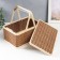 Bamboo Bamboo Bamboo Bamboo with handles 16x20x30 cm