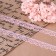 Capricon lace, 15 mm × 10 ± 1 m, pink color # 3