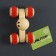 Massage "Muzzle", 10 × 6.5 × 6.5 cm, wooden, 4 wheels, color mix