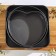 A set of baking forms “Elin”, 3 subjects: D = 25/21/26 cm, removable bottom, anti -stick coating, black color