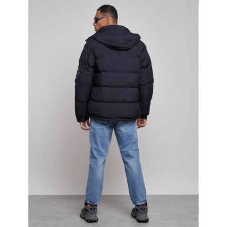 Sports Bologna male winter, size 48, dark blue color-3