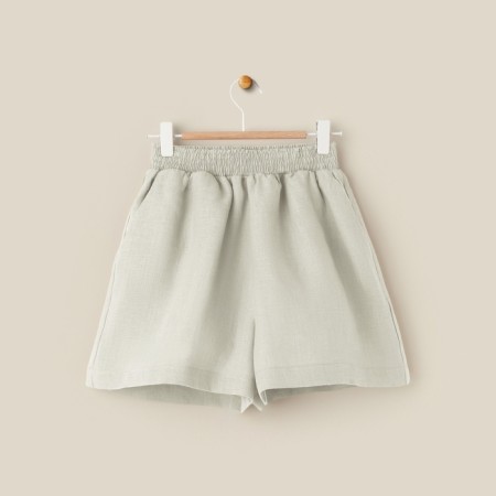 Female suit (shirt and shorts) SL Home p. M, light green-15