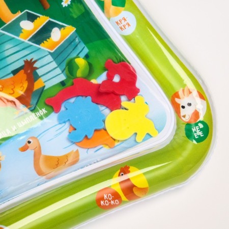 Developing aquatic rug "Pets", 80x50 cm, in a bag, crumb I-3