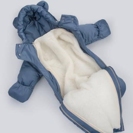 Kinderlitto transformer Kinderlitto "Orsetto", height 68-80 cm, Denim's height-6